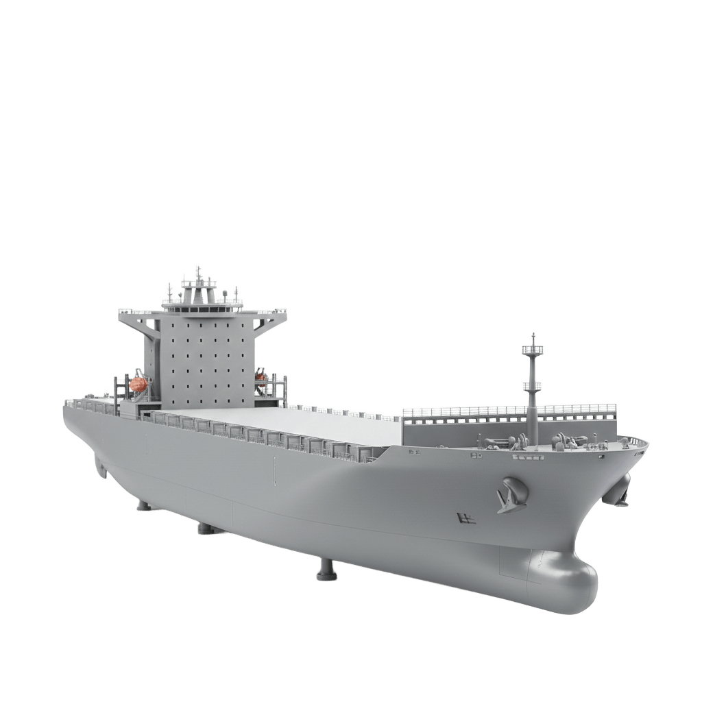 3D Model Container Ship