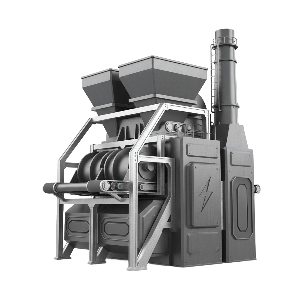 3D Modeling WTE Machine