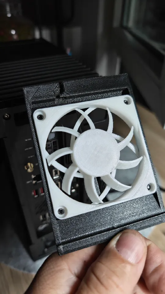 3D Printing Plastic CPU Parts