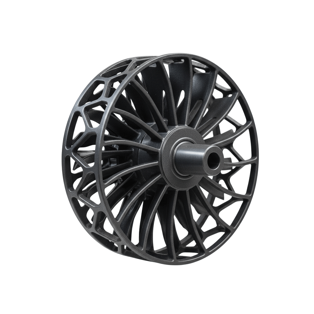 3D Printing Metal Turbine