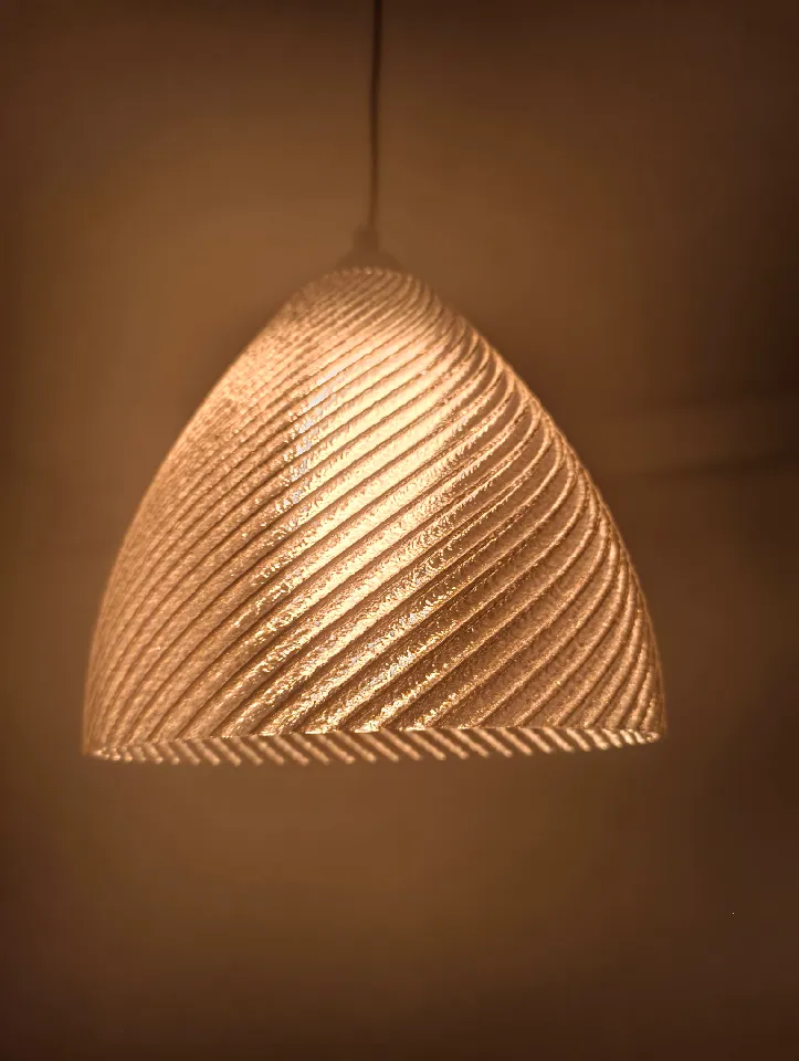 Plastic 3D Printing Lamp Shade