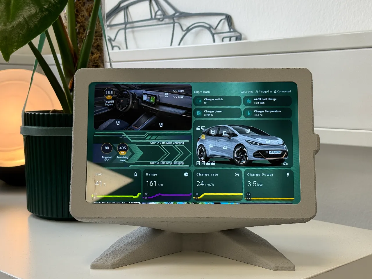 3D Printing Plastic Tablet Holder